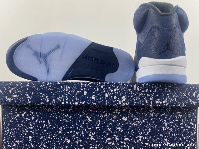 Official Maikesneakers Air Jordan FD6812-400 5 Georgetown 0802